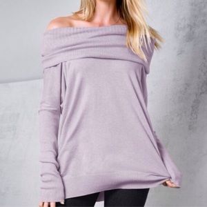 Victoria's Secret purple slouchy sweater